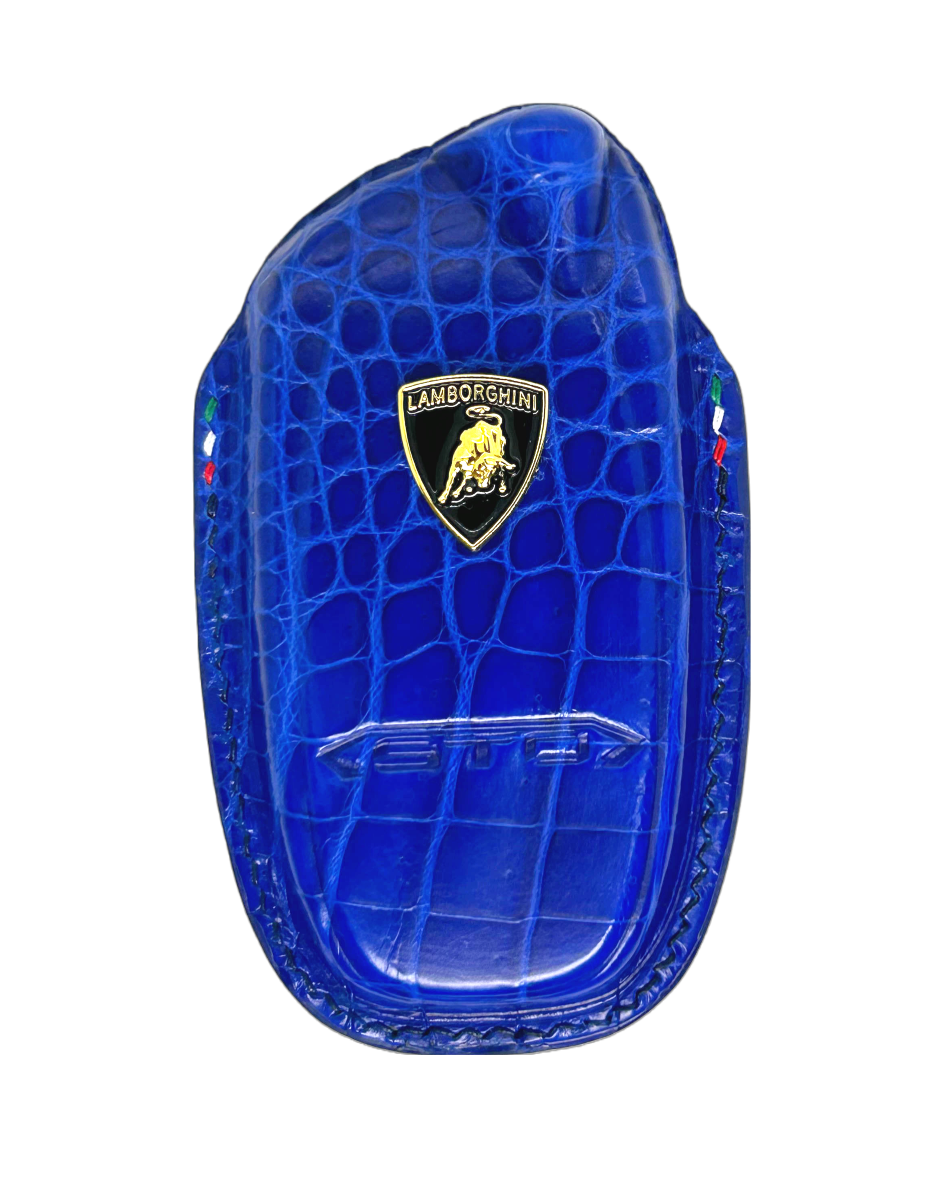 Lamborghini Huracan STO Edition Key Fob Case - Crocodile Leather