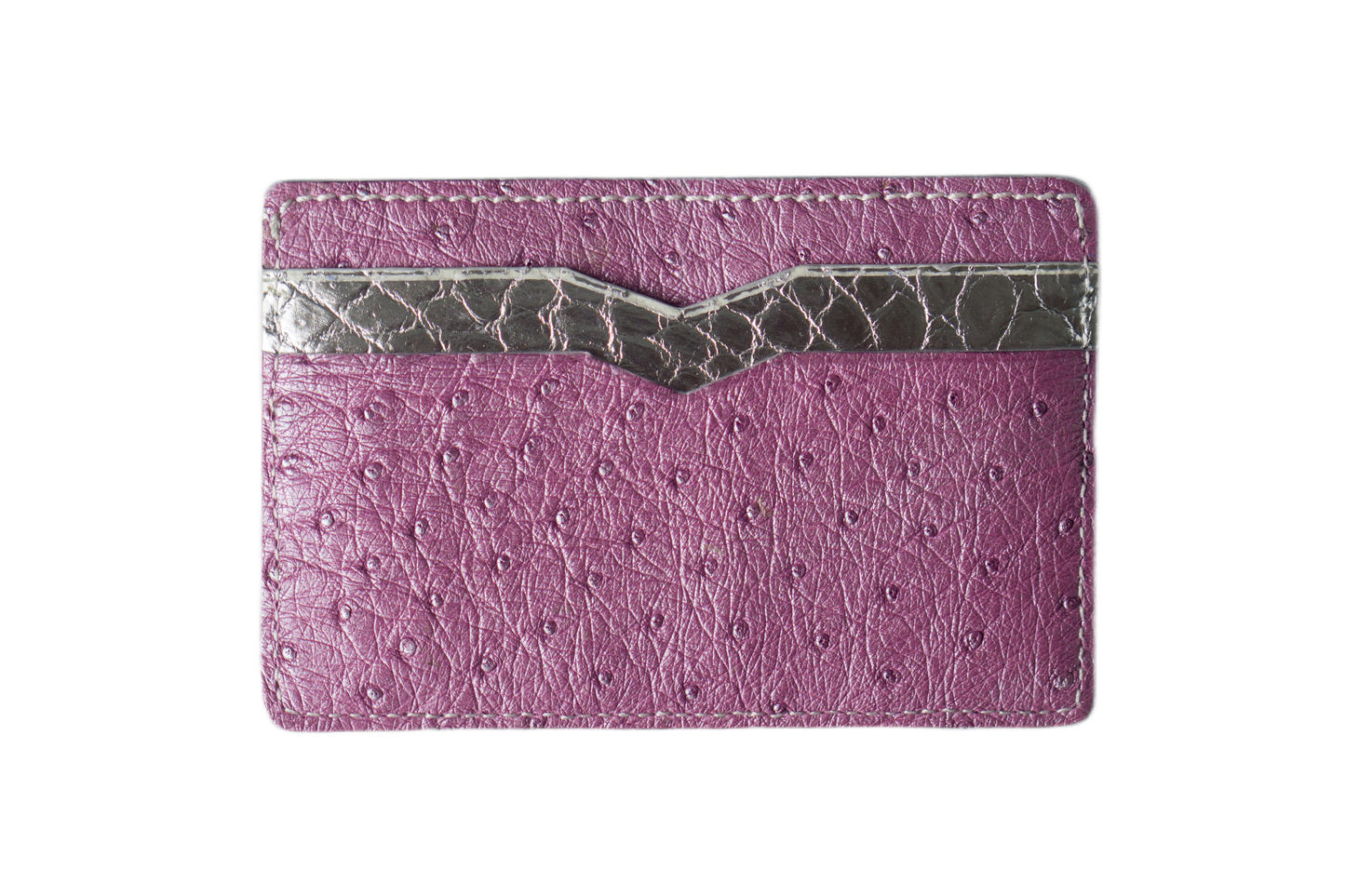 Cardholder - Crocodile & Ostrich Mix