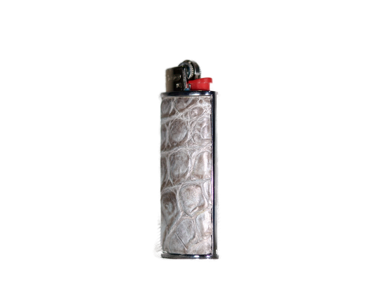 Lighter Case - Himalayan Crocodile Leather