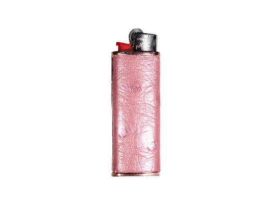 Lighter Case - Ostrich Leather