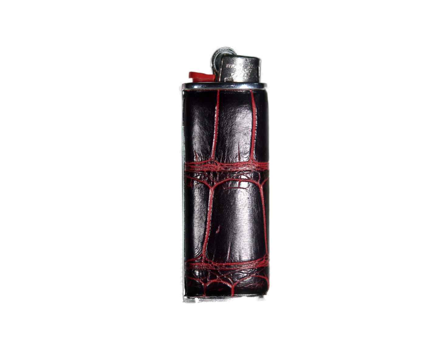 Lighter Case - Crocodile Leather