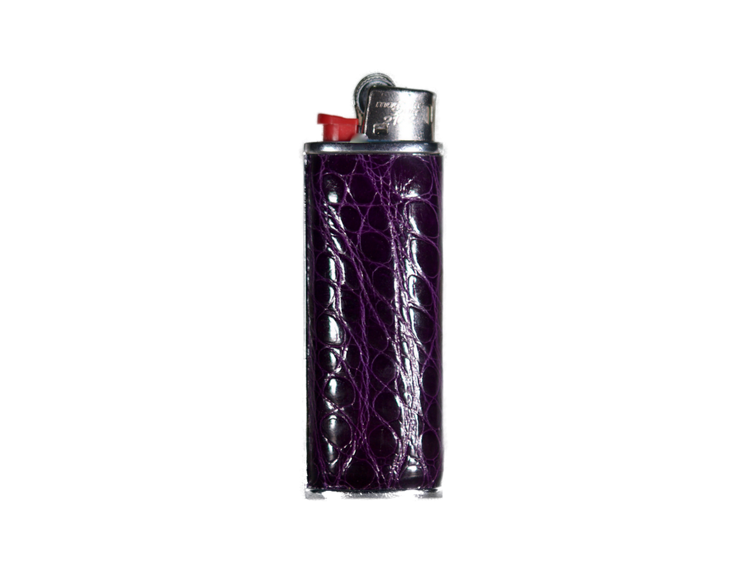 Lighter Case - Crocodile Leather