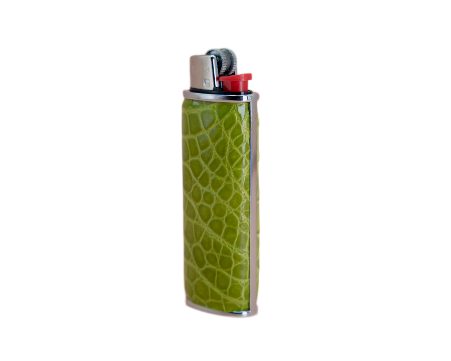 Lighter Case - Crocodile Leather