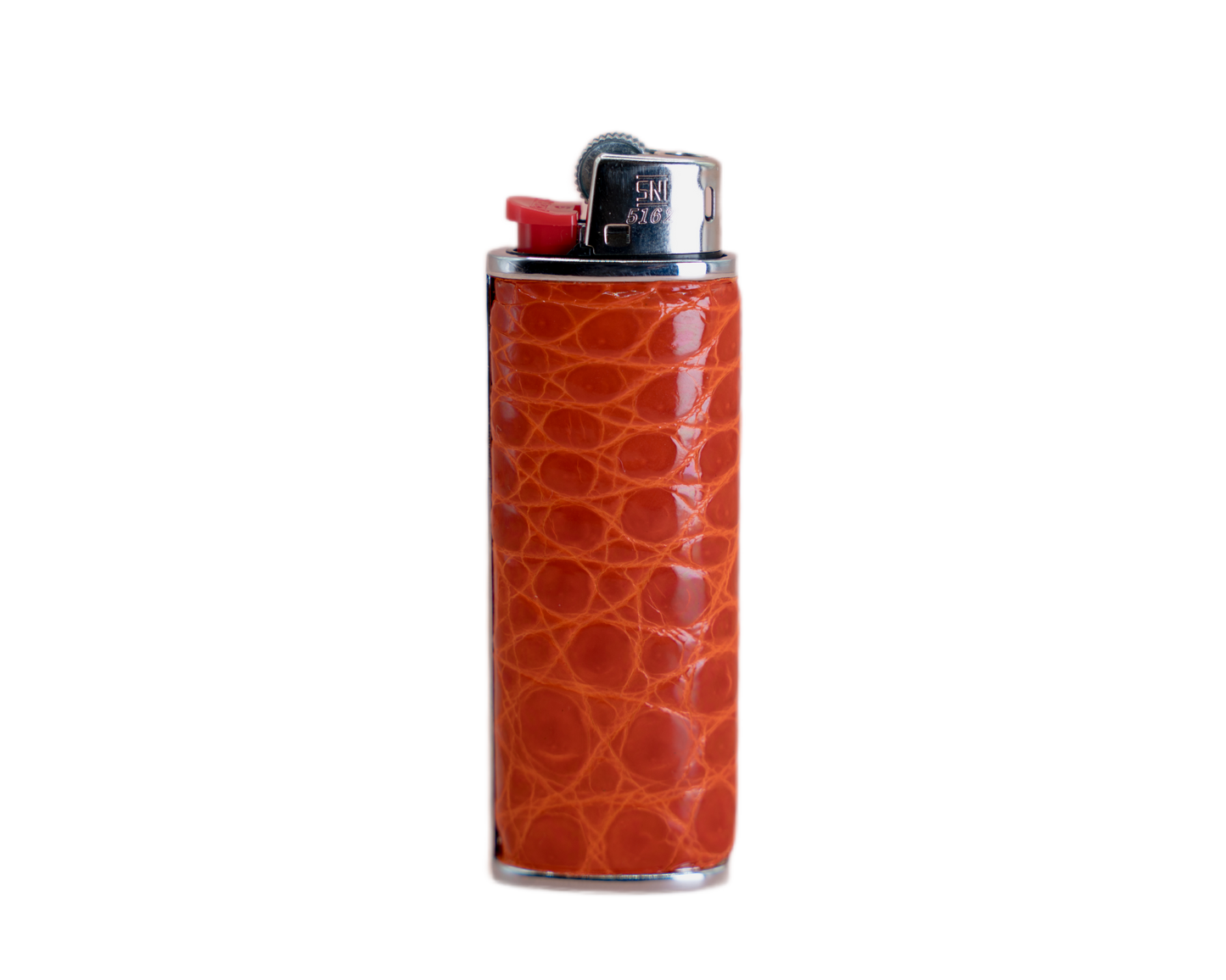 Lighter Case - Crocodile Leather