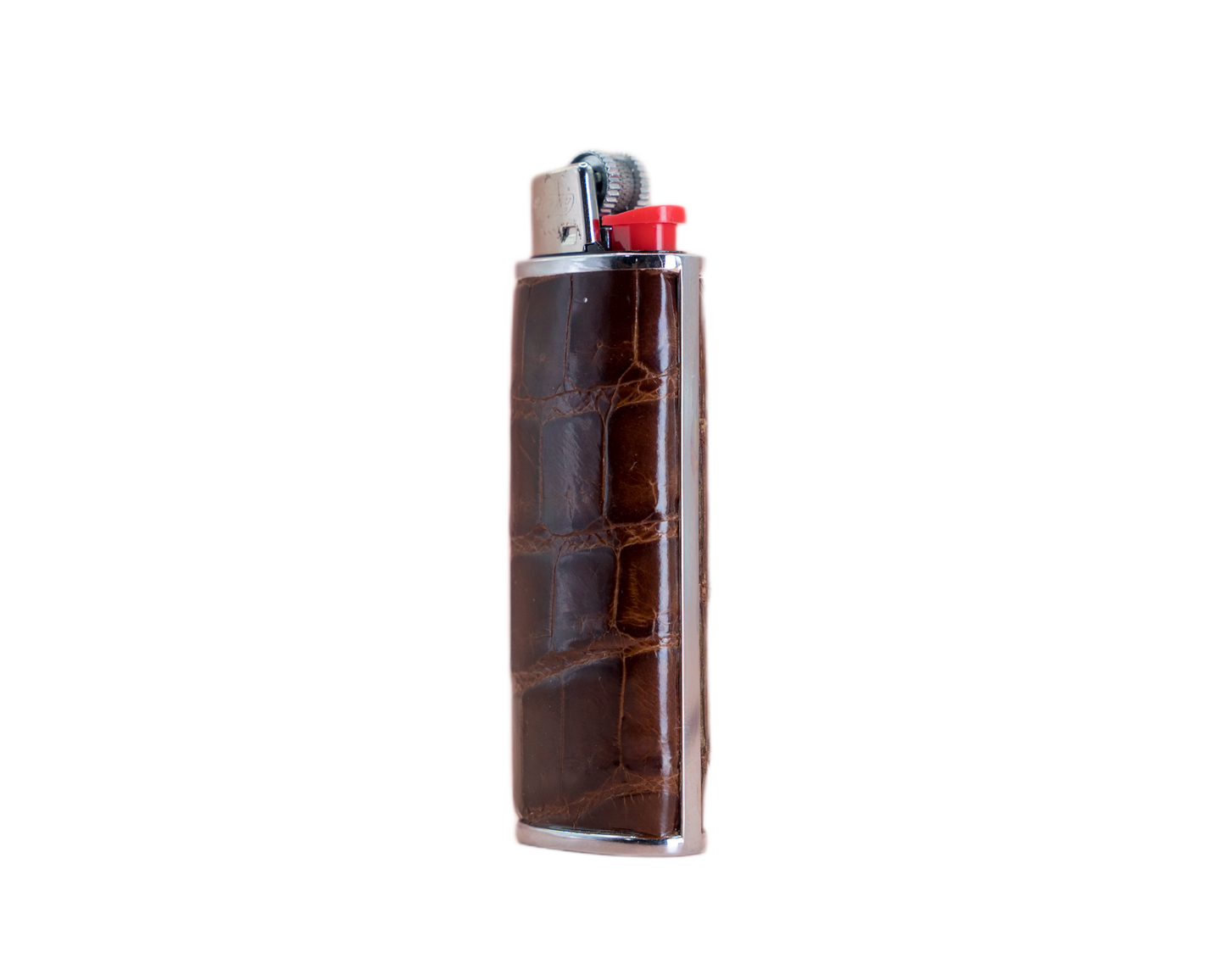 Lighter Case - Crocodile Leather