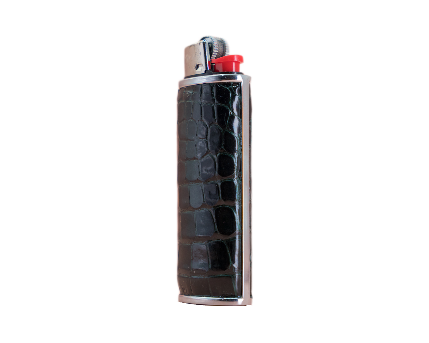 Lighter Case - Crocodile Leather