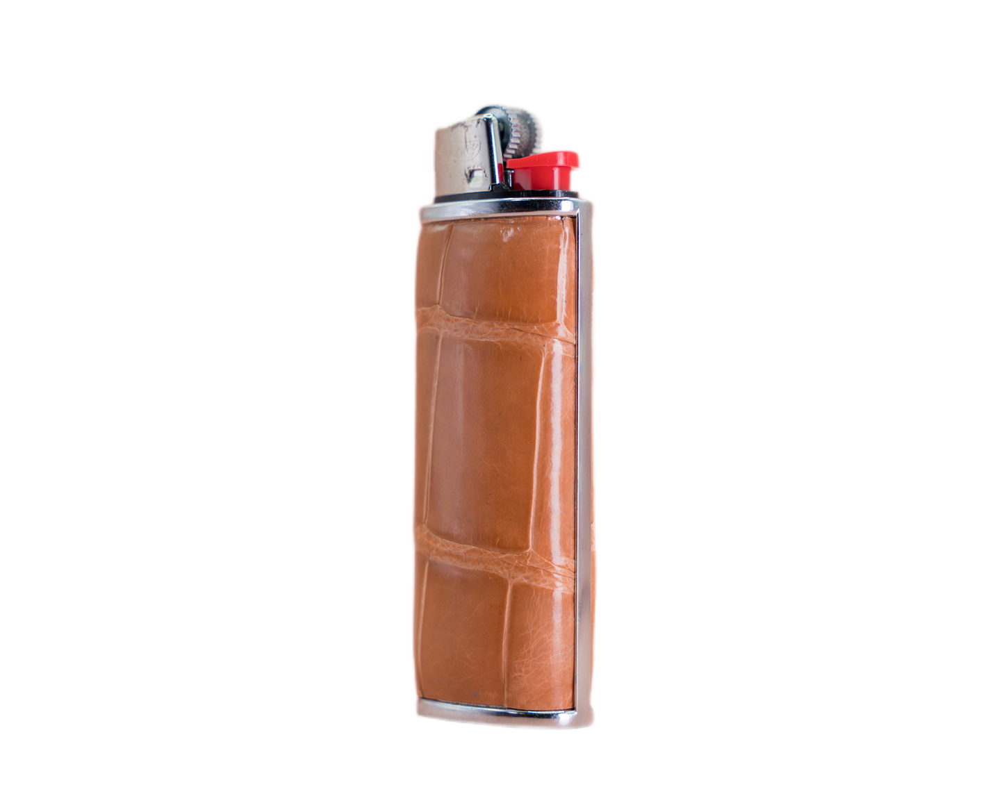 Lighter Case - Crocodile Leather