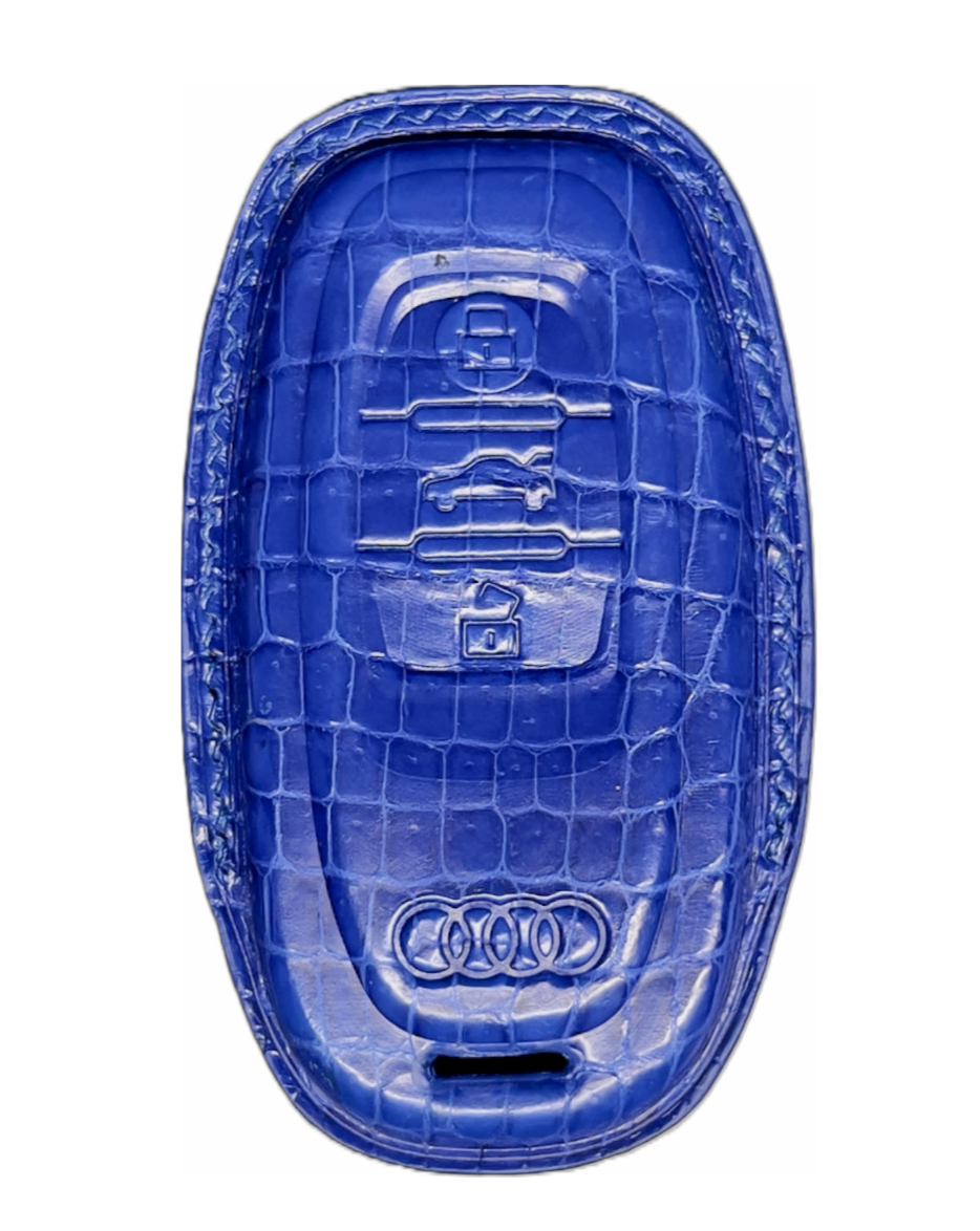 Audi Key Fob Case - Crocodile Leather