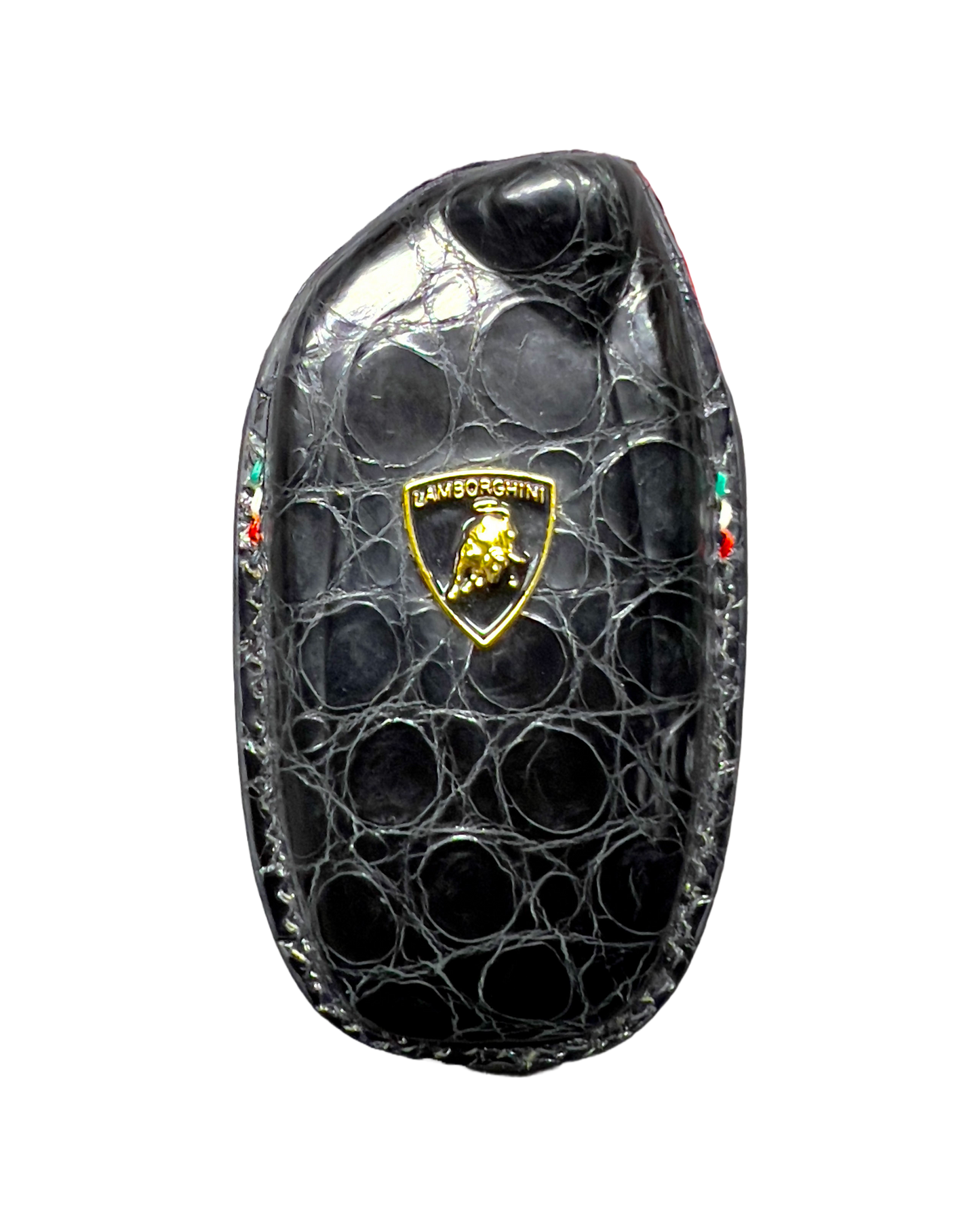 Lamborghini Aventador Key Fob Case - Crocodile Leather