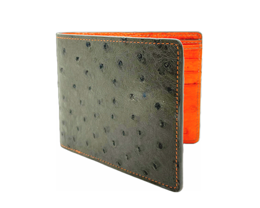 Bifold Wallet - Ostrich