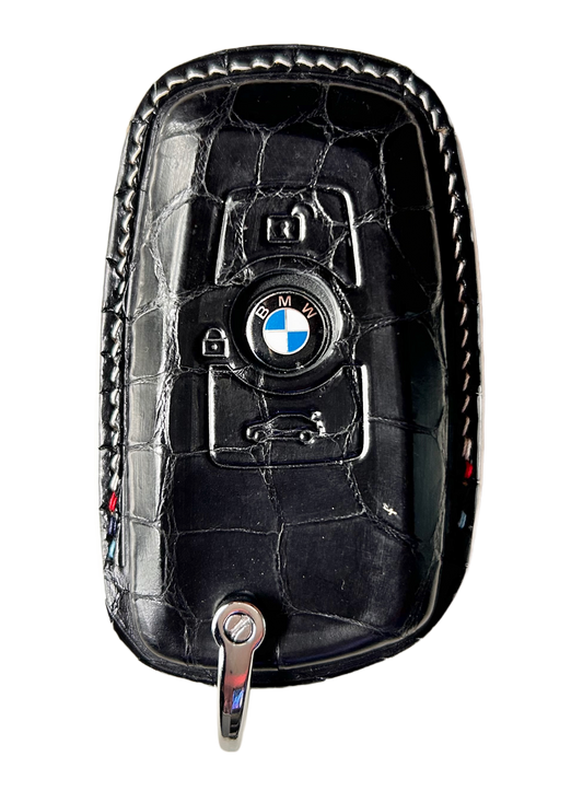 BMW Key Fob Case - Crocodile Leather