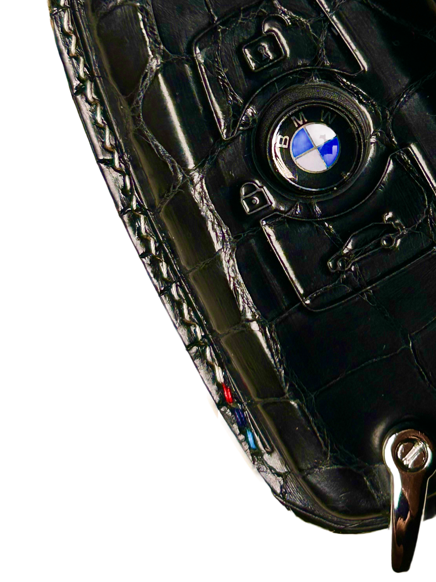 BMW Key Fob Case - Crocodile Leather